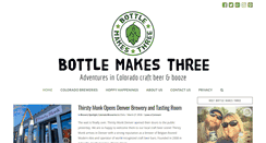 Desktop Screenshot of bottlemakesthree.com